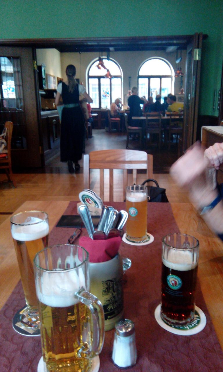 Im Brauhaus in Alpirsbach