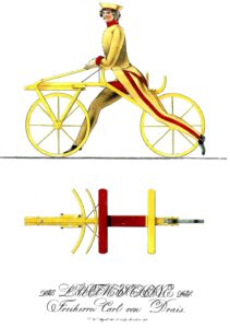 ATEXT Draisine1817 gemeinfrei Wikicommons