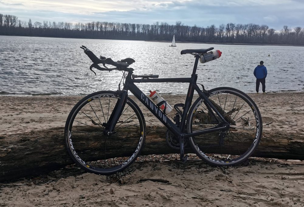 Mit dem Rad am Kollersee